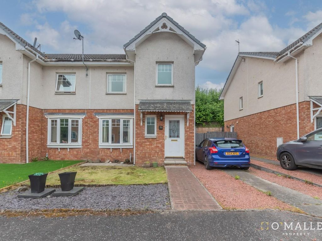 3 bed semidetached house for sale in Coats Crescent, Alloa FK10, £