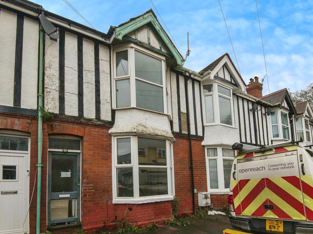 2 bed terraced house for sale in Clayton Road, Exeter, Devon EX4, £