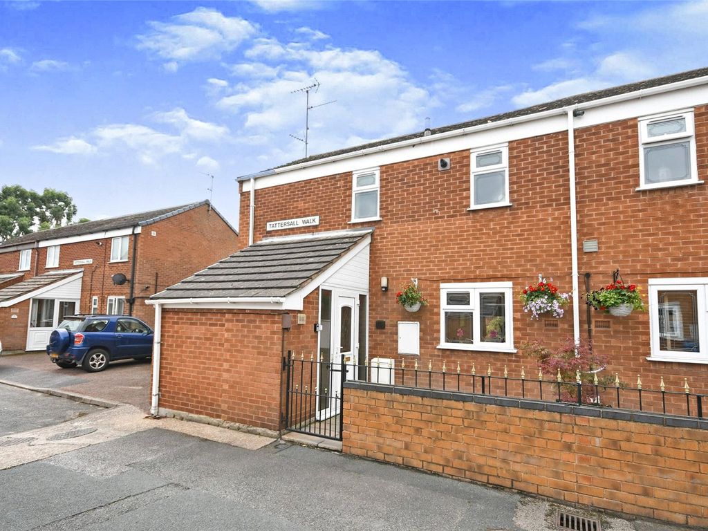 2 bed semidetached house for sale in Tattersall Walk, Mansfield