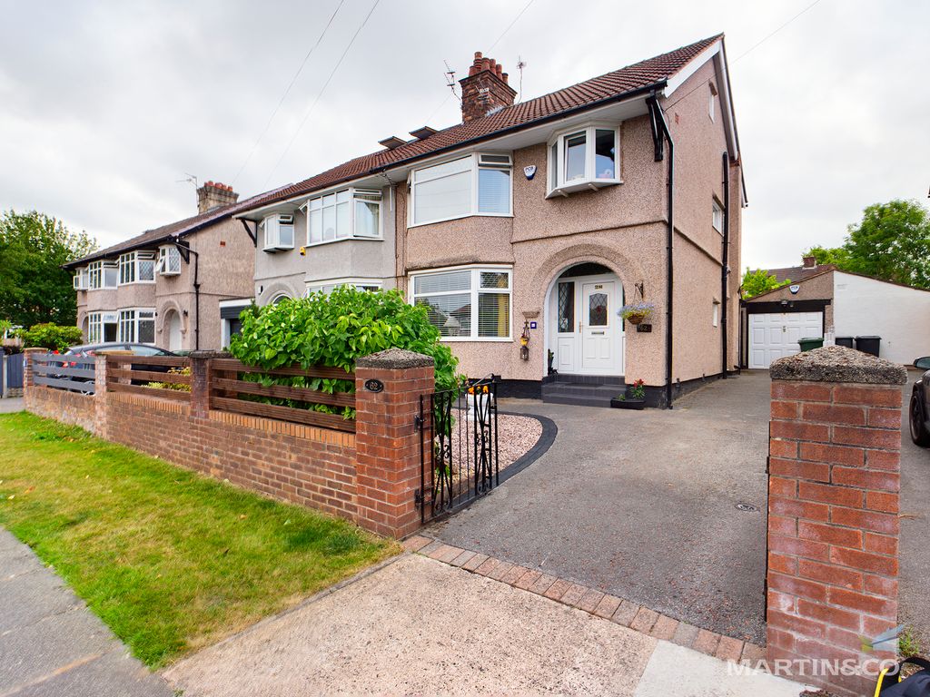 3 bed semidetached house for sale in Withert Ave, Higher Bebington