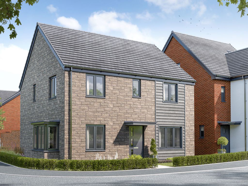 New home, 4 bed detached house for sale in "The Whiteleaf Corner" at