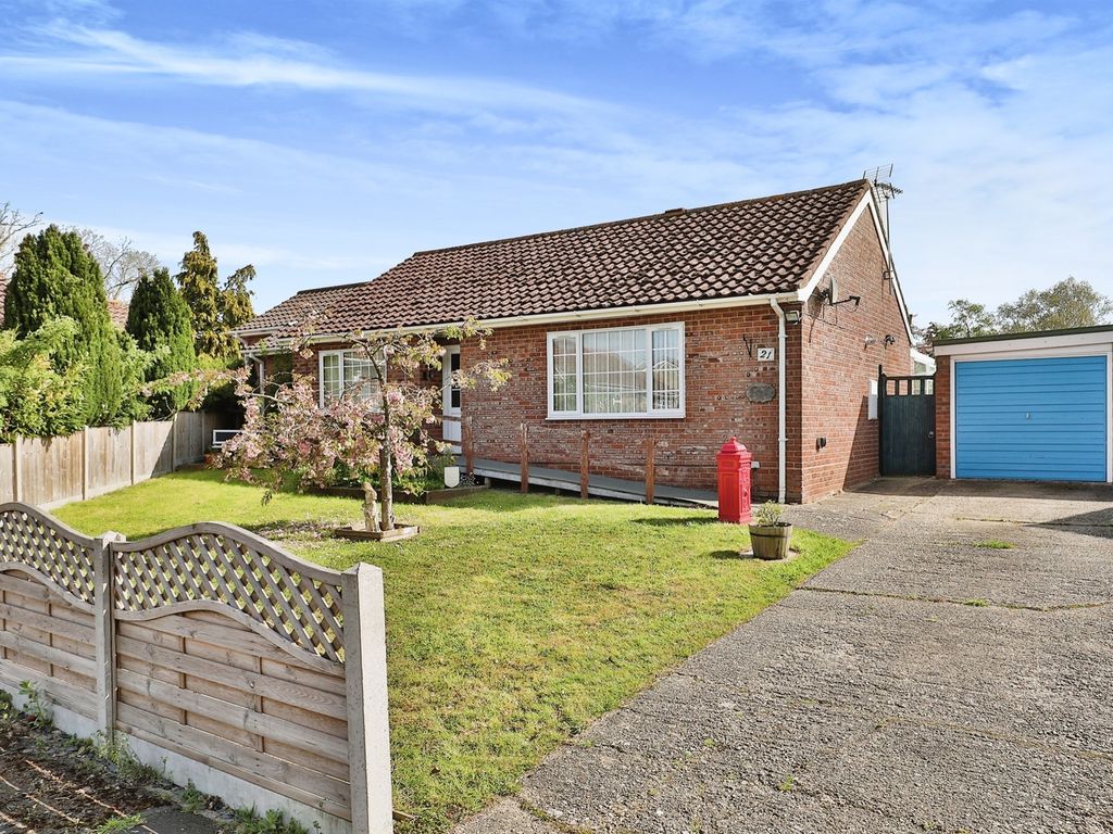 3 bed detached bungalow for sale in The Limes, Ashill, Thetford IP25