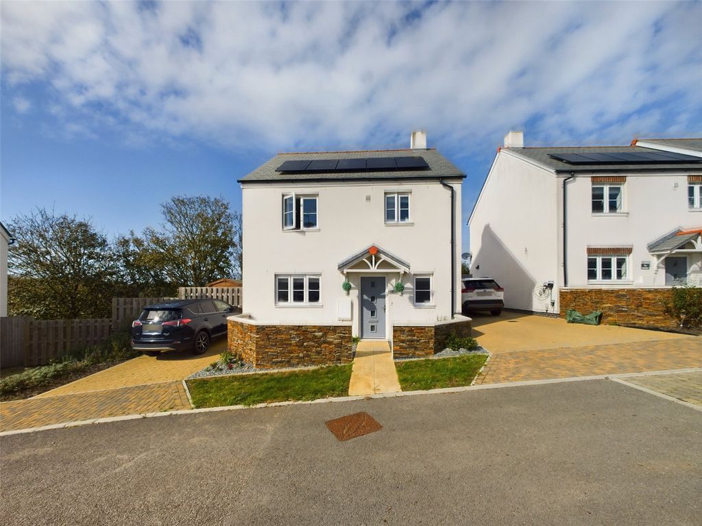 3 bed detached house for sale in Trerammet Crescent, Tintagel PL34, £