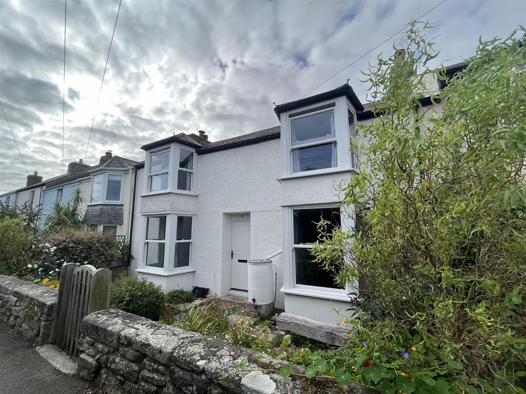 3 bed terraced house to rent in Lafrowda Terrace, St. Just, Penzance