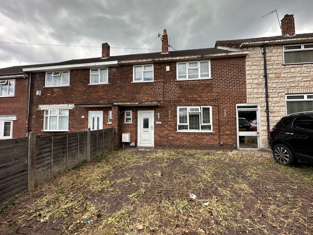 3 bed terraced house for sale in Coneygree Road, Tipton DY4, £130,000