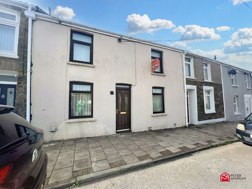 3 bed terraced house for sale in Alma Road, Maesteg, Bridgend. CF34, £