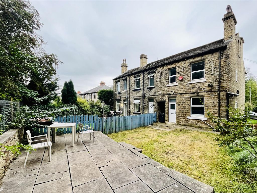 2 bed terraced house for sale in Quarmby Road, Quarmby, Huddersfield