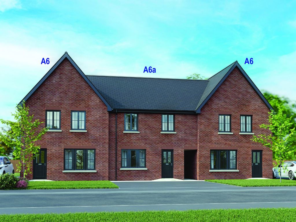 New home, 3 bed terraced house for sale in Glen Manor, Hightown Road