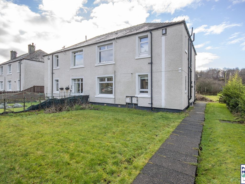 2 bed flat for sale in Bellsbank Crescent, Dalmellington KA6, £37,500