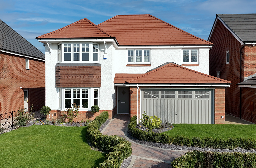 New home, 4 bed detached house for sale in Upper Denbigh Road, St Asaph