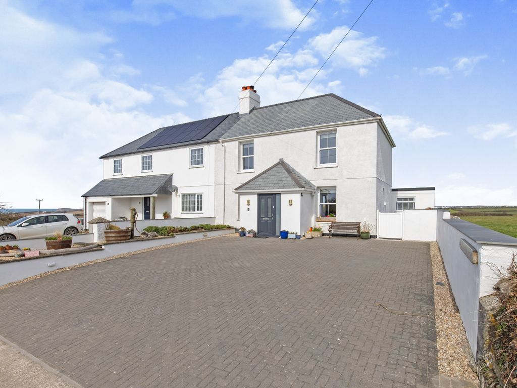 3 bed semidetached house for sale in Trevean Lane, St. Merryn, Padstow