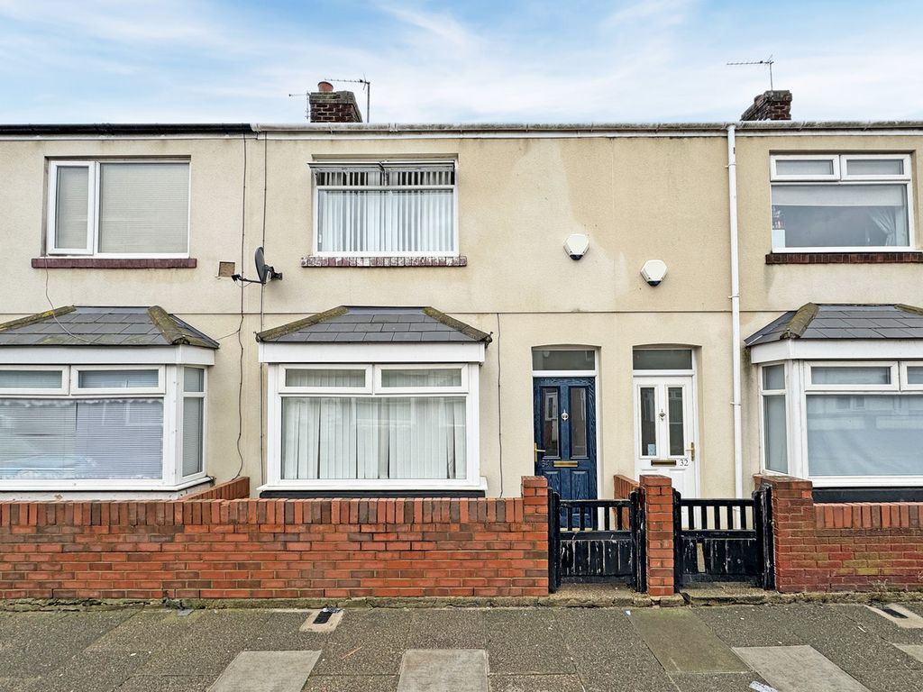 2 bed terraced house for sale in Patterdale Street, Hartlepool TS25, £