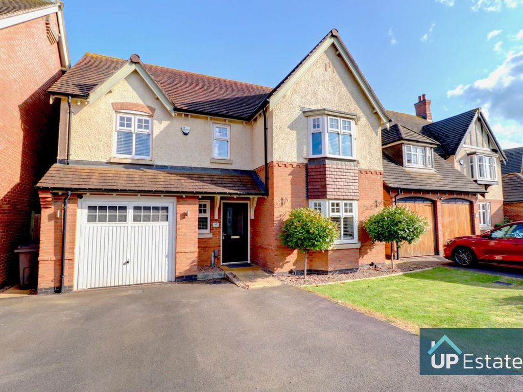 4 bed detached house for sale in Baskerville Road, Nuneaton CV11, £