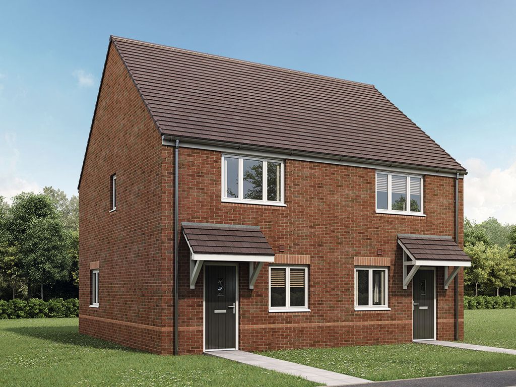 New home, 2 bed semidetached house for sale in "The Hardwick" at