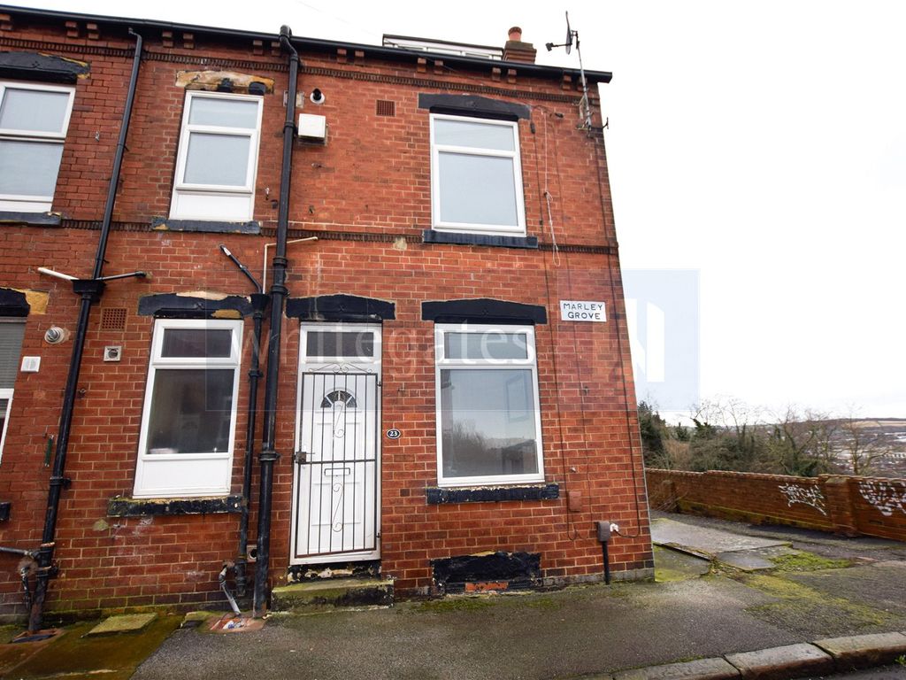 2 bed end terrace house for sale in Marley Grove, Beeston, Leeds, West Yorkshire LS11, £75,000
