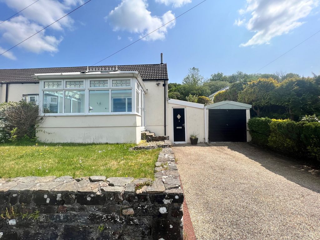 2 bed semidetached bungalow for sale in Mill View Estate, Maesteg