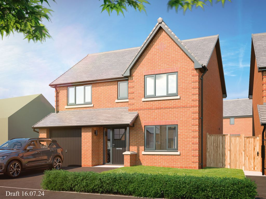 New home, 4 bed detached house for sale in "The Cutler" at The Glade