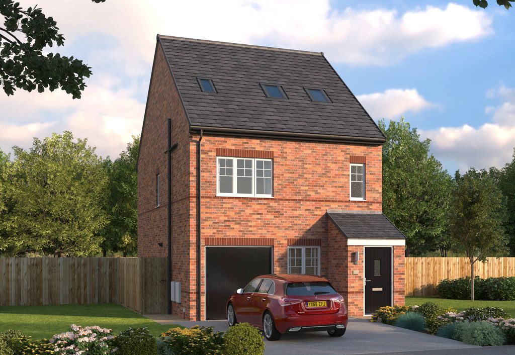 New home, 3 bed detached house for sale in "Wentworth" at Main Street