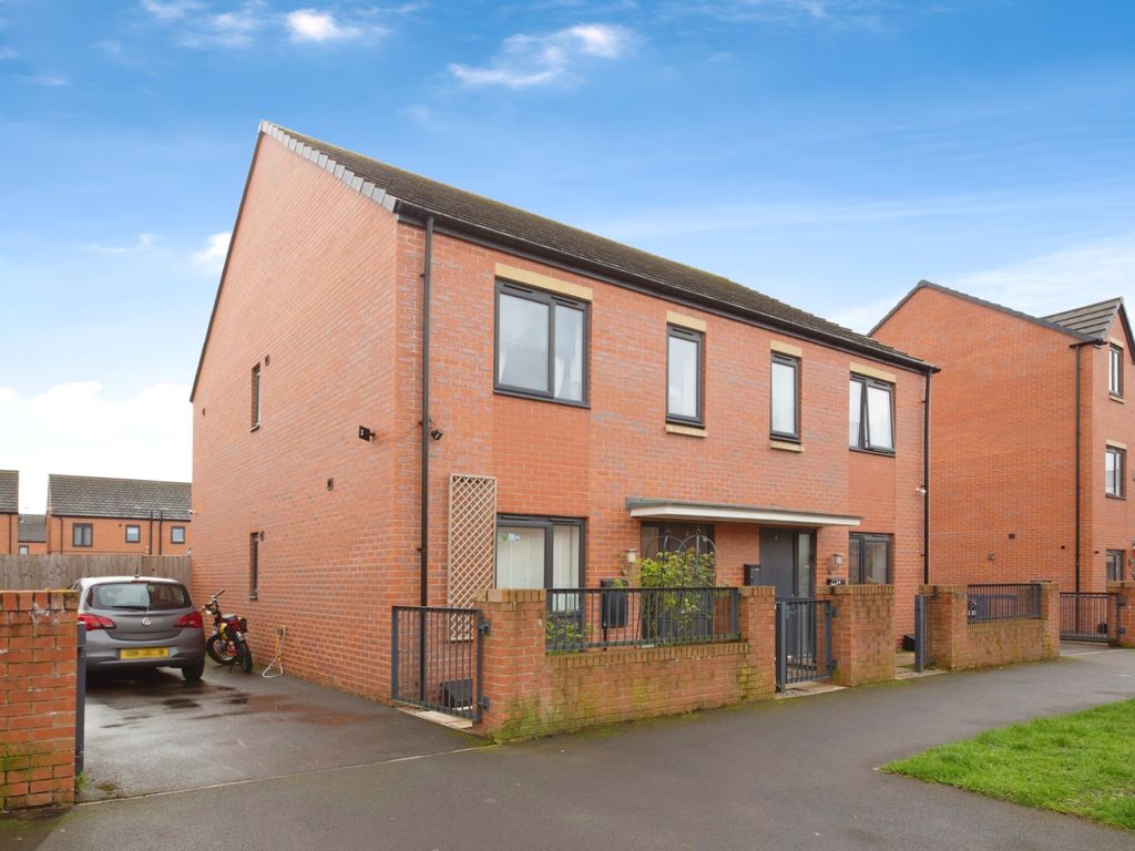 3 bed semidetached house for sale in Upton Street, Manchester M11, £315,000 Zoopla