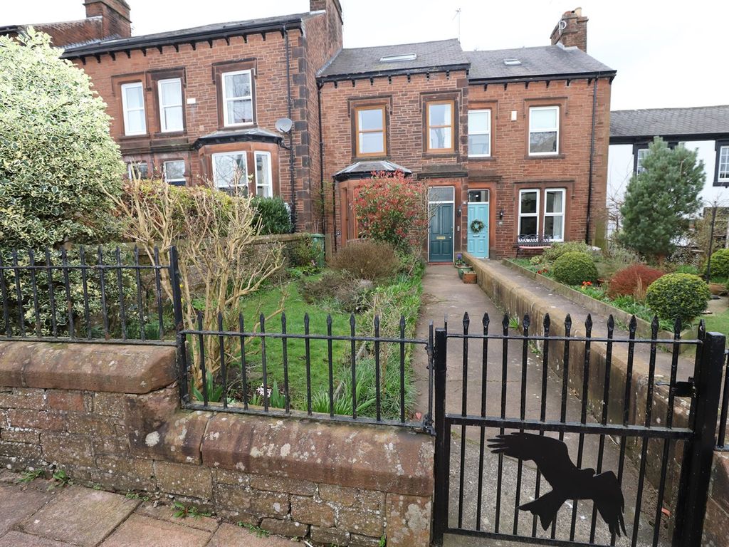 4 bed terraced house for sale in Brunswick Square, Penrith CA11, £