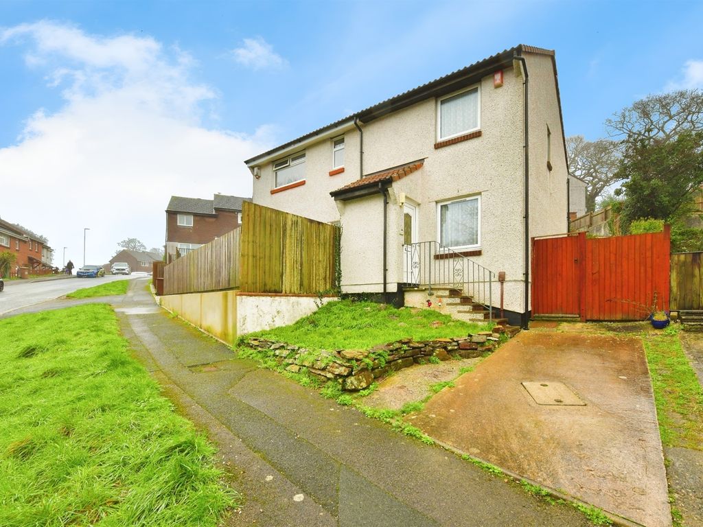2 bed semidetached house for sale in Truro Drive, Plymouth PL5, £