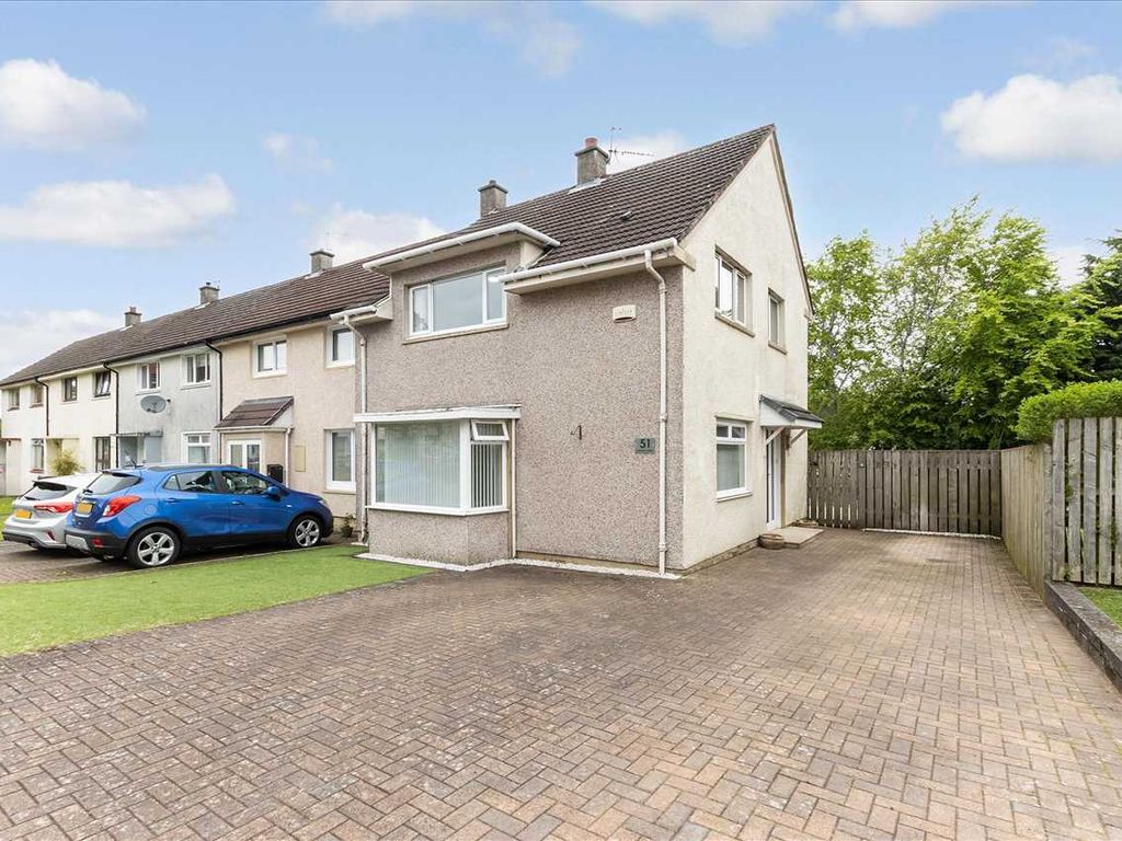 3 bed end terrace house for sale in Stirling Drve, East Mains, East