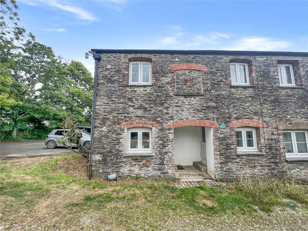 1 bed end terrace house for sale in Pillar Barn, Tremeale Barns, Daws House, Launceston PL15, £