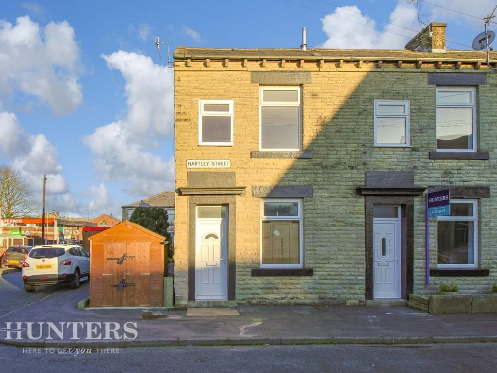 3 bed end terrace house for sale in Hartley Street, Littleborough OL15