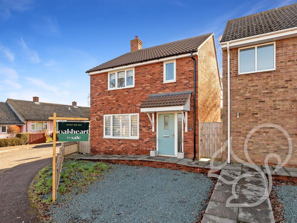 3 bed detached house for sale in Chestnut Road, Glemsford, Sudbury CO10