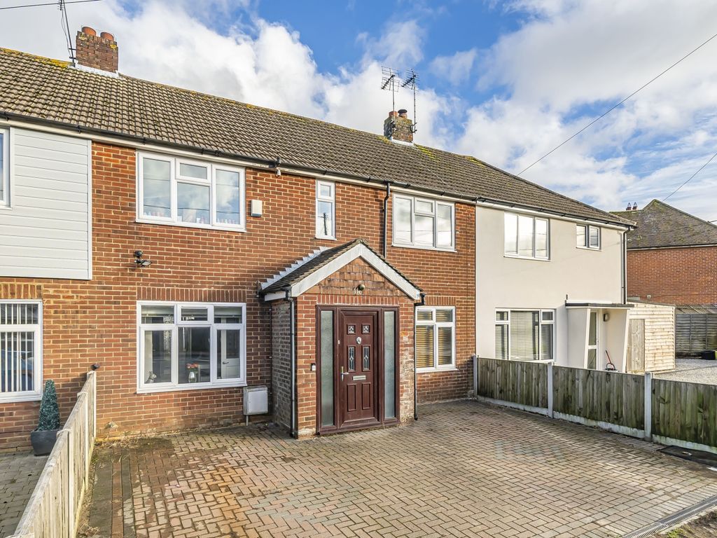 3 bed terraced house for sale in Canterbury Road, Hawkinge, Kent CT18
