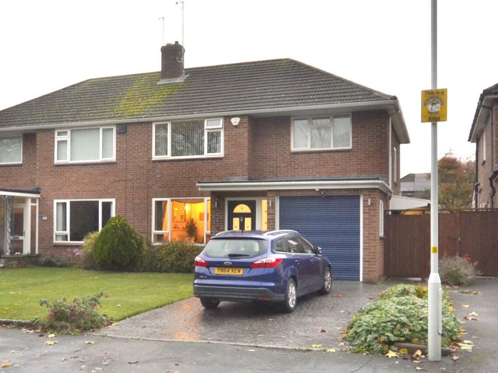 3 bed semidetached house for sale in Lilliesfield Avenue, Barnwood, Gloucester GL3, £365,000