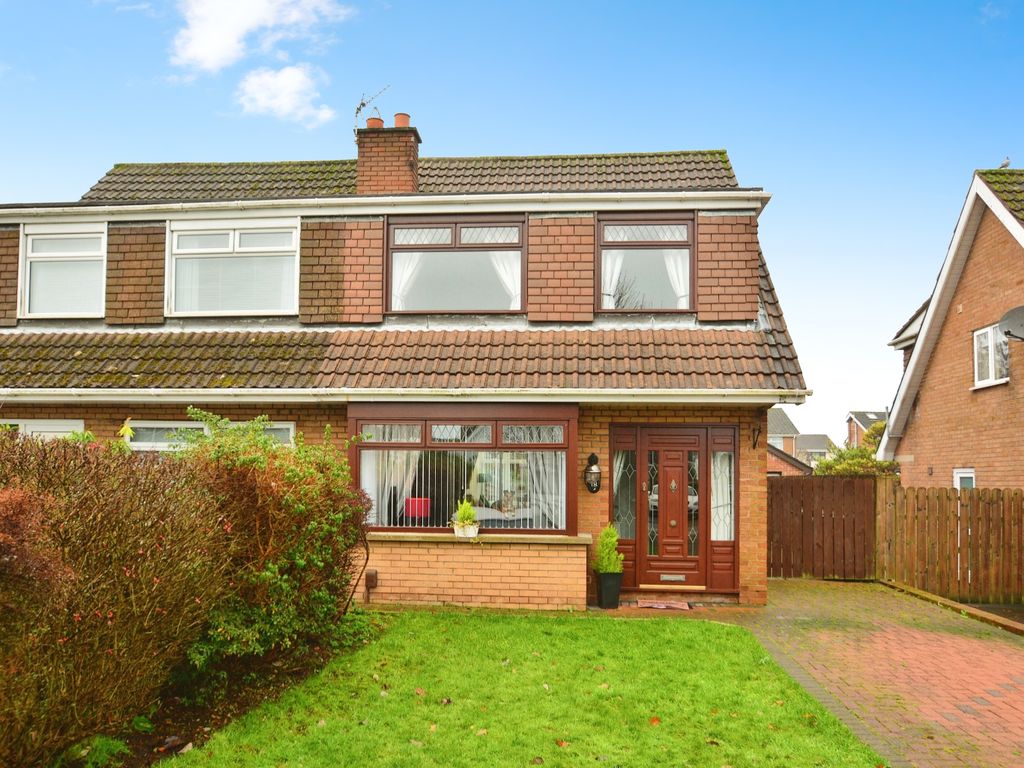 3 bed semidetached house for sale in Woodview Crescent, Lisburn BT28