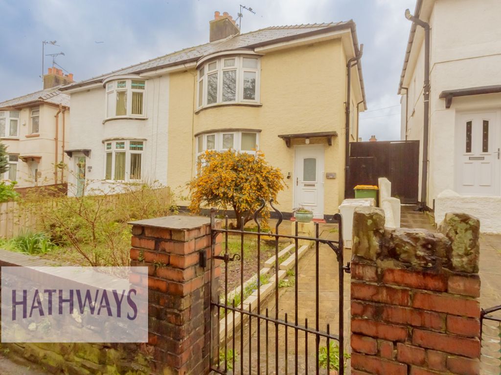 3 bed semidetached house for sale in Mill Street, Caerleon NP18, £