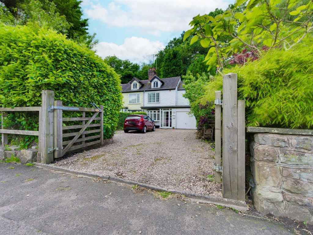 2 bed semidetached house for sale in Whitemore, Congleton CW12, £