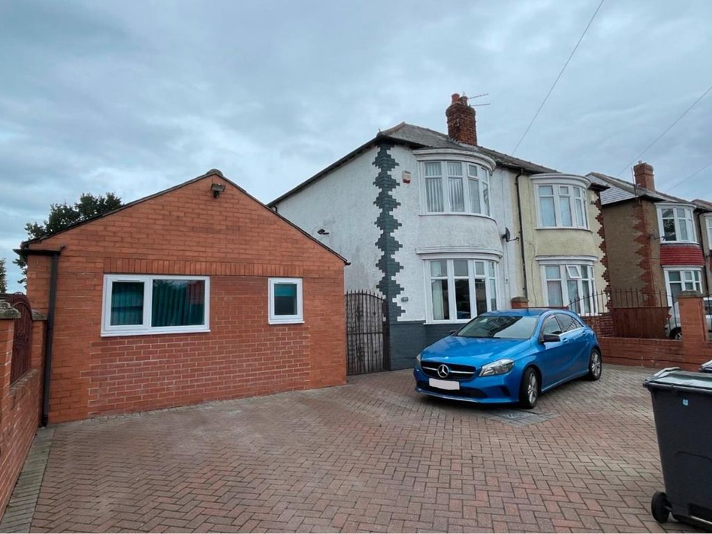 2 bed semidetached house for sale in Harris Street, Darlington DL1, £