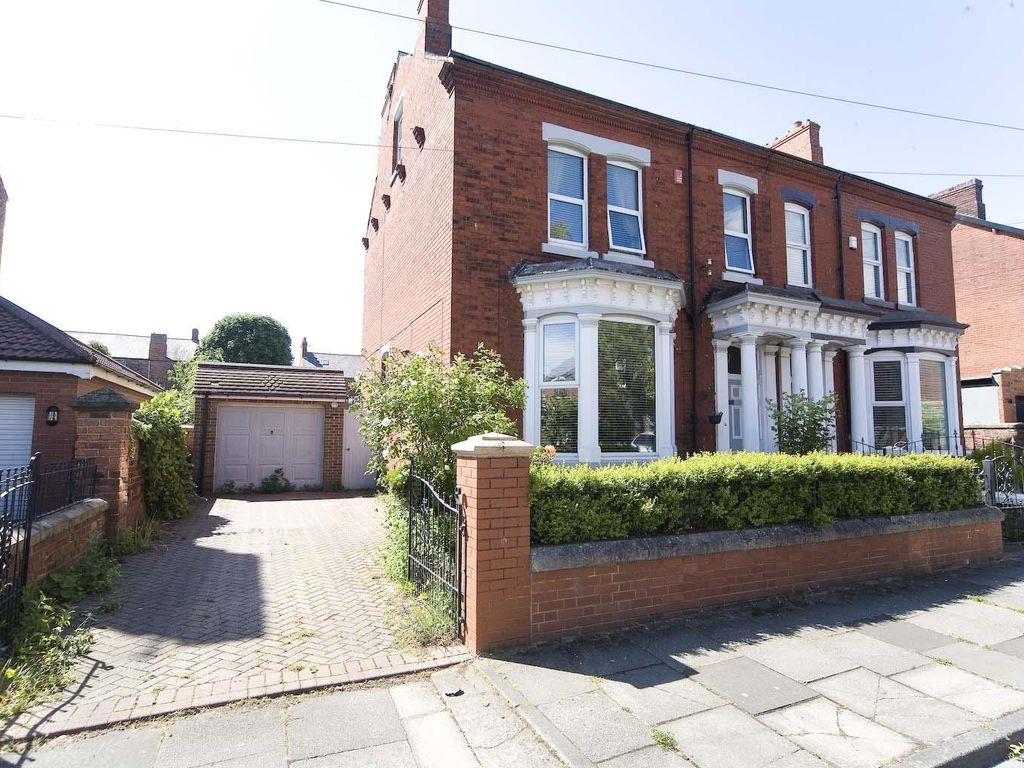 5 bed semidetached house for sale in Clifton Avenue, Hartlepool TS26