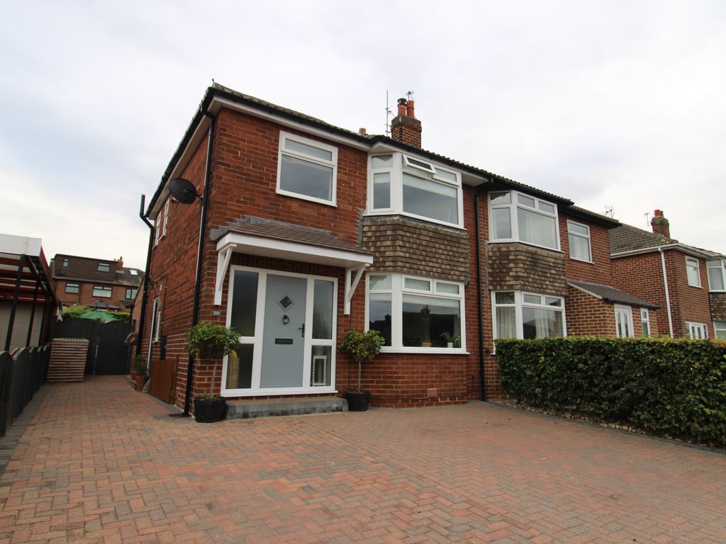 3 bed semidetached house for sale in The Oval, Rothwell, Leeds LS26