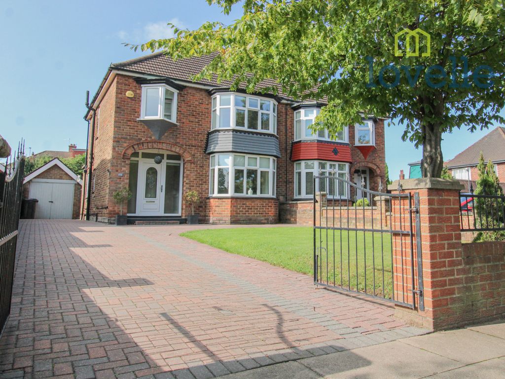3 bed semidetached house for sale in Humberston Road, Grimsby DN32, £