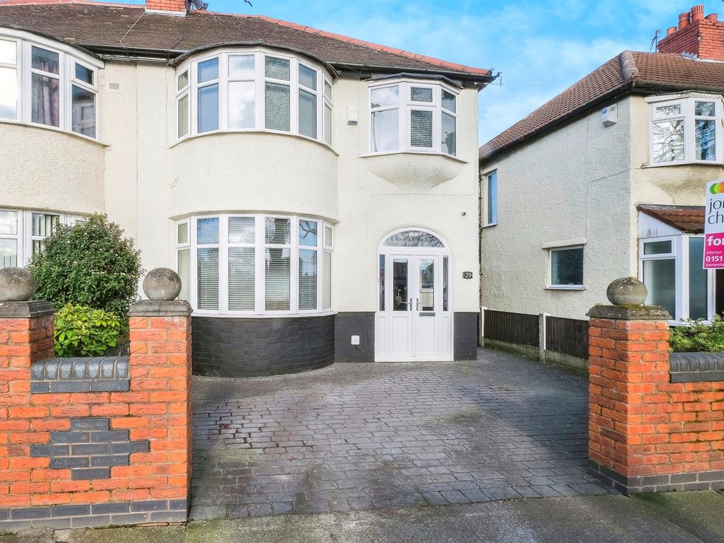 3 bed semidetached house for sale in Bowring Park Road, Broadgreen