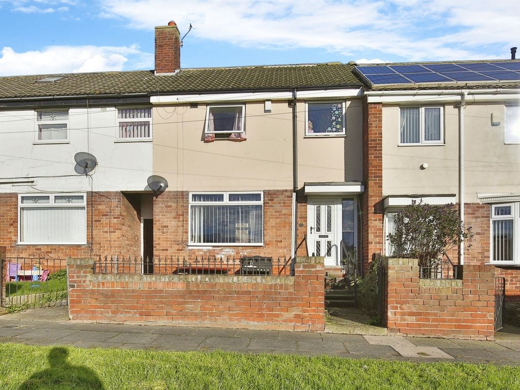 3 bed terraced house for sale in Sitwell Walk, Hartlepool TS25, £80,000