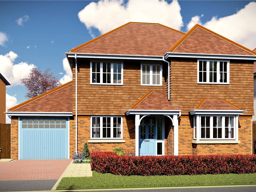 New home, 4 bed detached house for sale in Chiltern View, Castlefield