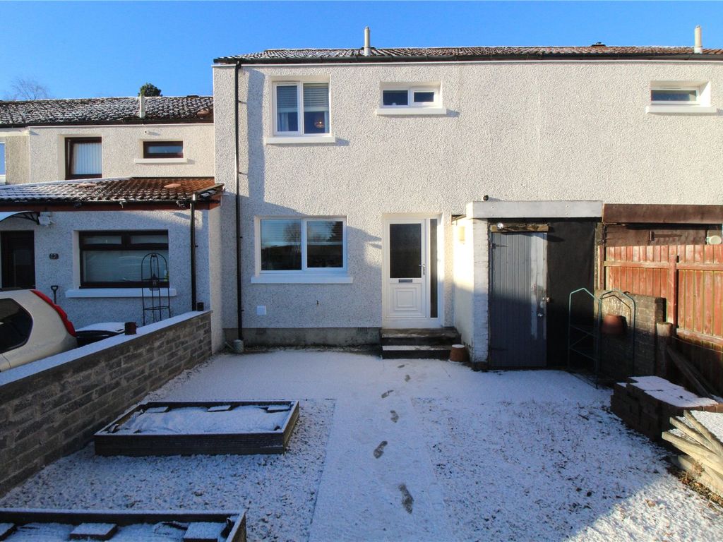 2 bed terraced house for sale in Fyvie Green, Glenrothes KY7, £114,000