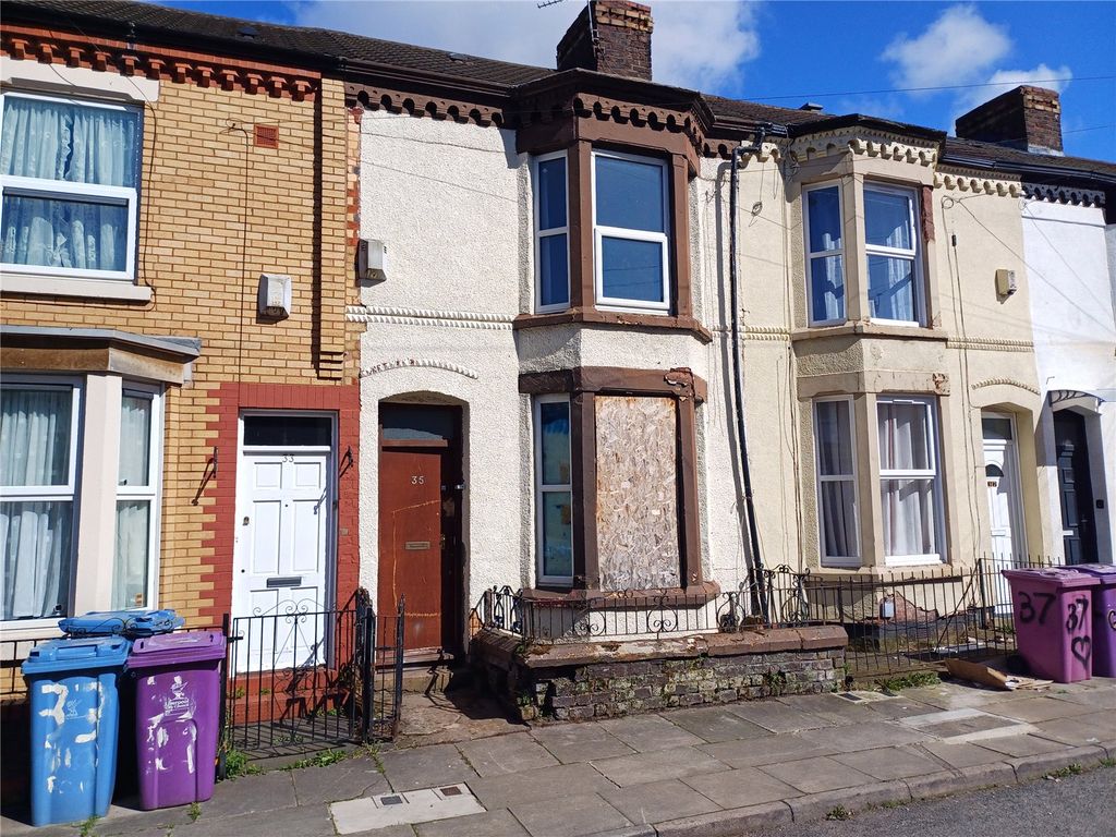 3 bed terraced house for sale in Gilroy Road, Liverpool, Merseyside L6