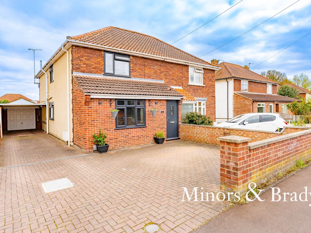 3 bed semidetached house for sale in Rushmore Road, Sprowston, Norwich NR7 Zoopla