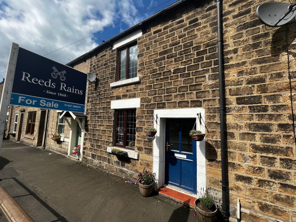 3 bed terraced house for sale in Woolley Bridge Road, Hadfield, Glossop SK13 Zoopla