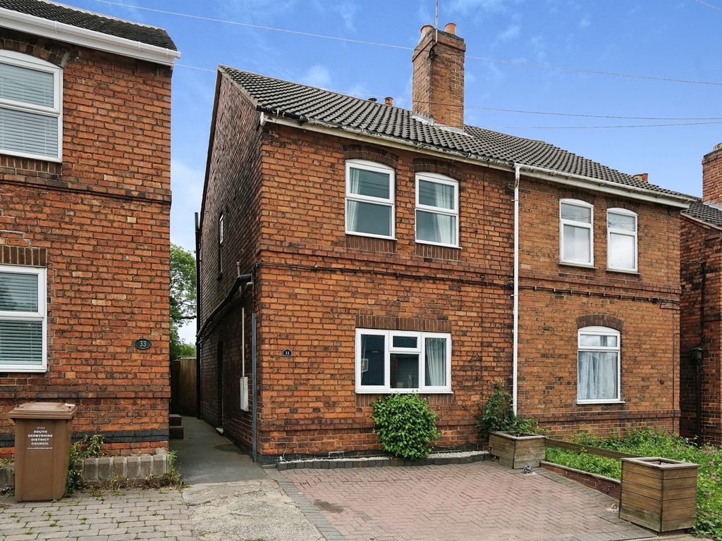 2 bed semidetached house for sale in Woodland Road, Stanton, BurtonOn