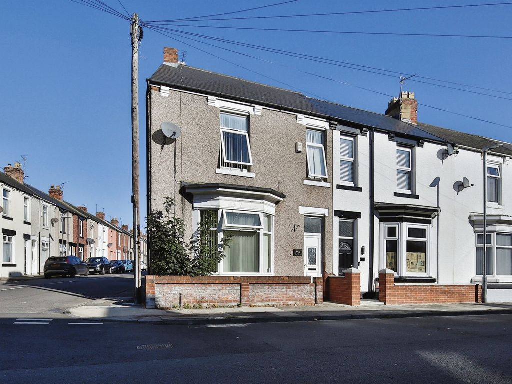 3 bed end terrace house for sale in Colwyn Road, Hartlepool TS26, £