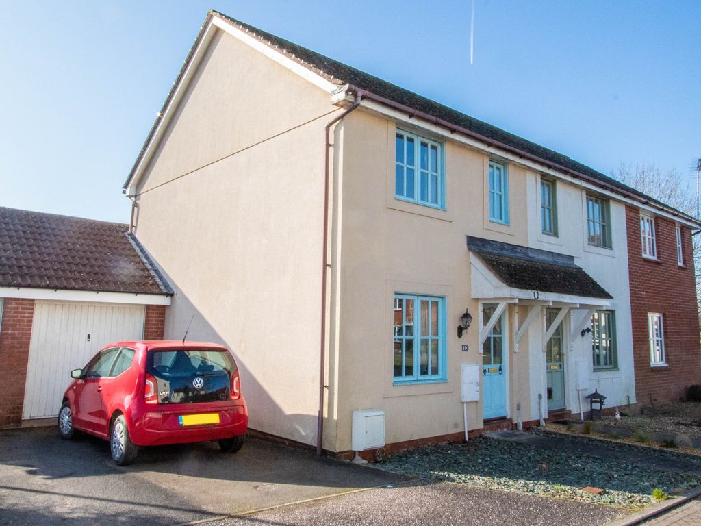 2 bed end terrace house for sale in Whiteway Close, Whimple, Exeter EX5