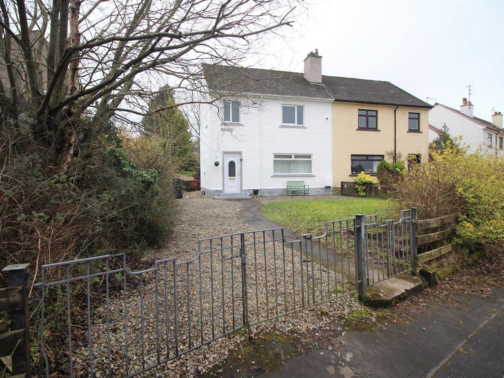 3 bed semidetached house for sale in Glebe Road, Inverkip, Greenock