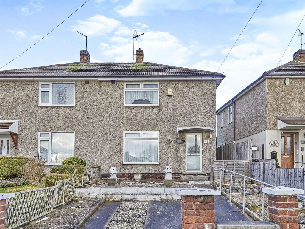 2 bed semidetached house for sale in Mayfair Crescent, Mackworth